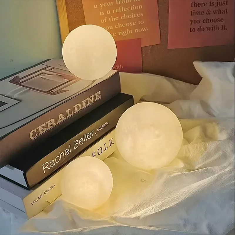 Book Light LED Moon Light Galaxy Light, Moon Night Light by Tech-Home Store