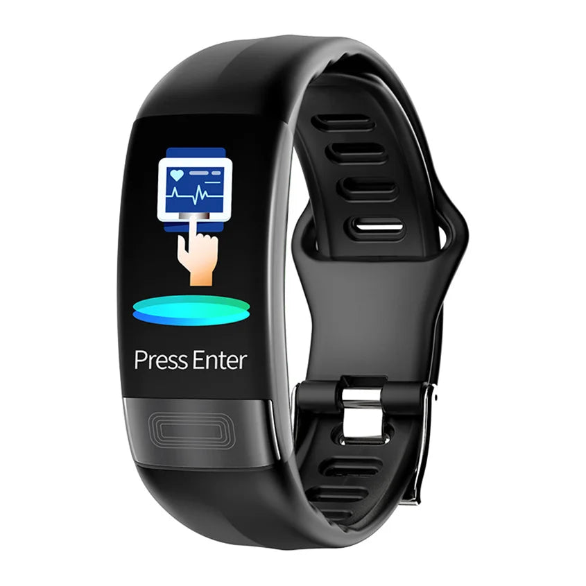 ESTG P11 Plus Smart Bracelet Watch With 1.43 Inch Touchscreen Fitness Tracker And Customizable Watch Faces by Tech-Home Store