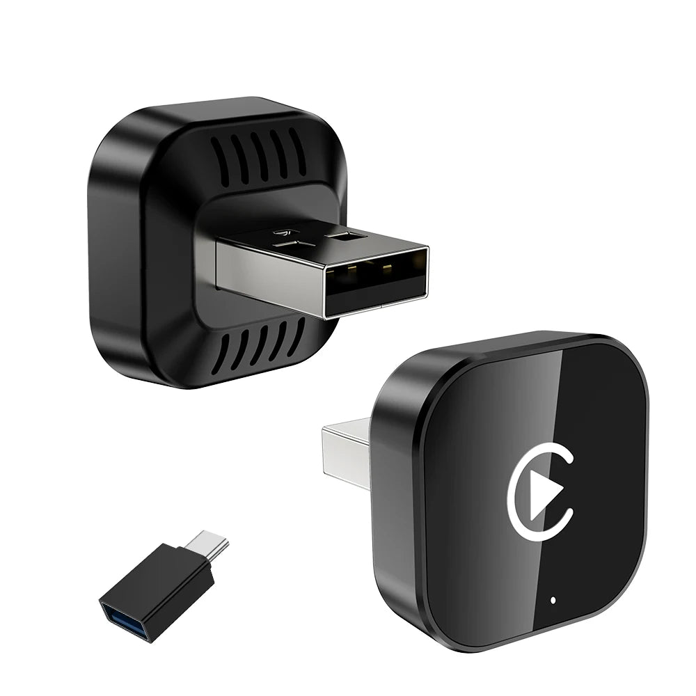 New Super Mini Carplay AI Box Wired to Wireless CarPlay/Android Auto 2in1 Box 5GHz WiFi5 for 99% Original Wired CarPlay/Auto Car by Tech-Home Store