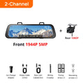 70mai Rearview Dash Cam S500 9.35'' Touch Screen 70mai S500 Car DVR 3K Super Capacitor Dual-Channel HDR Voice Control 24H Park by Tech-Home Store