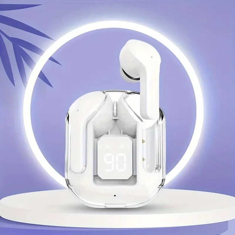 Original T2 Wireless Bluetooth Earphone Transparent HIFI Headphones by Tech-Home Store