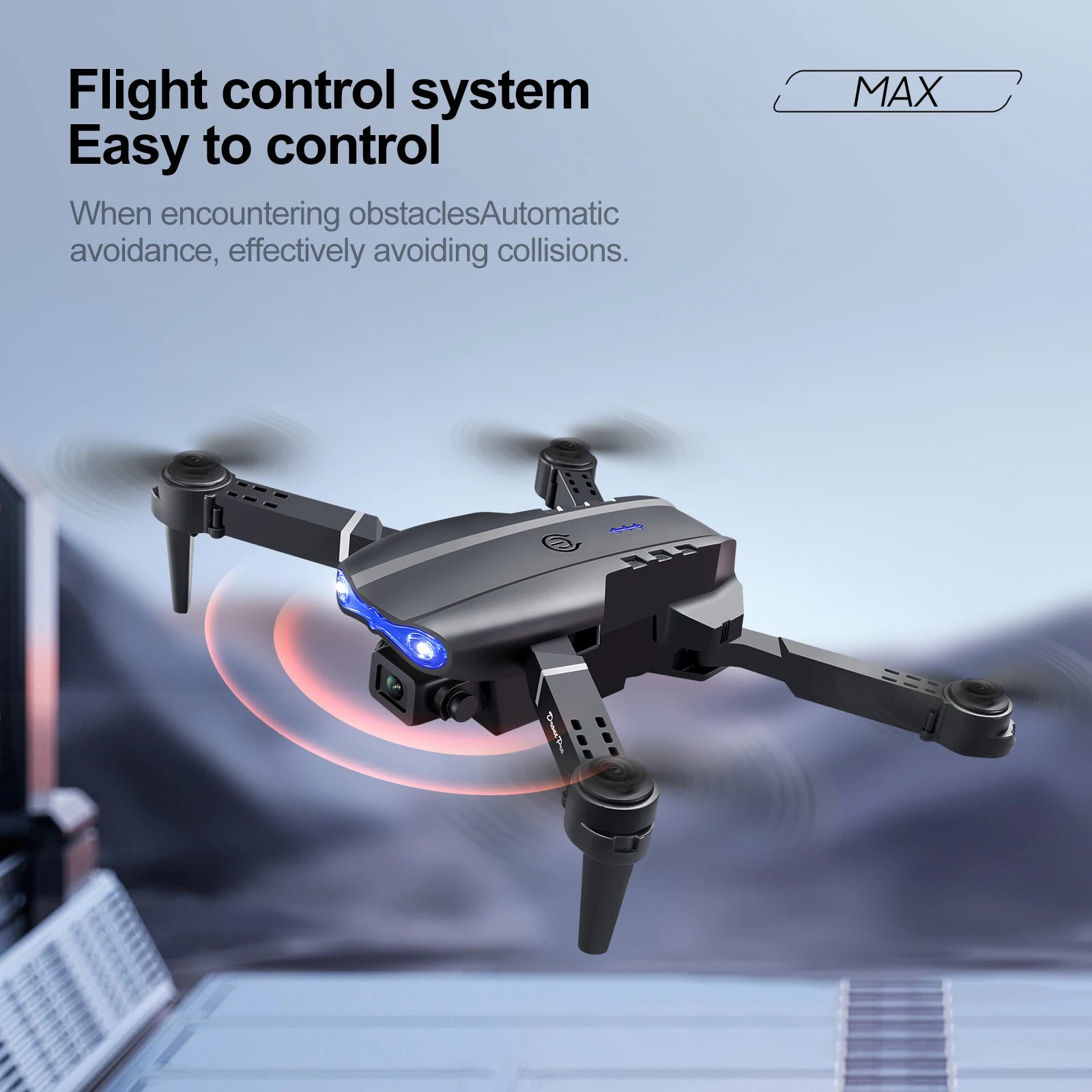 AeroNova E88 E99 Dual Camera Drone With Screen - Dual 4K Cameras With 50x Optical Zoom For Beginners by Tech-Home Store