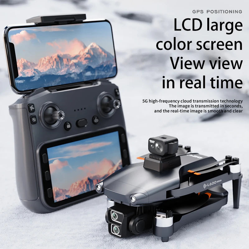 L600-1 MAX GPS Drone - Cinema-Grade 8K Recording With 360-Degree Laser Obstacle Avoidance And Long-Range Control by Tech-Home Store
