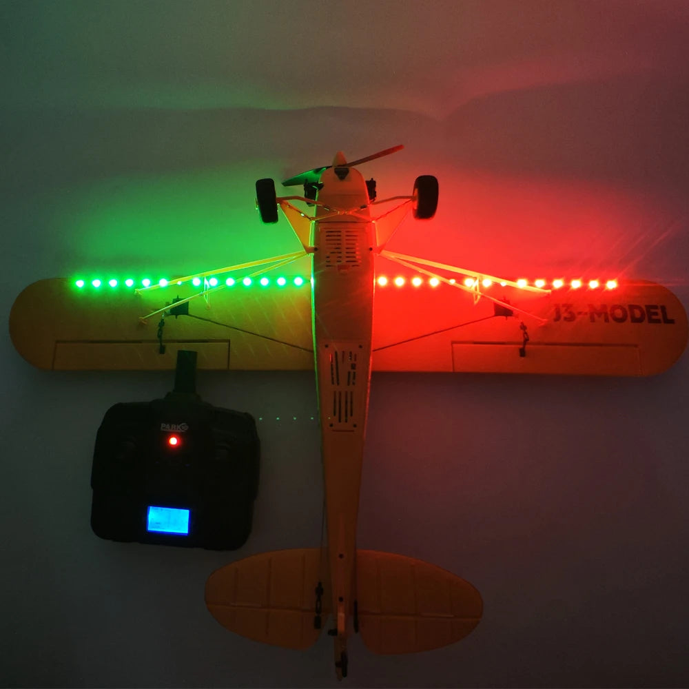 Hot Sale RC Plane RTF 2.4G Brushless Motor 3D/6G Remote Control Airplane Wltoys A160 Upgraded J3-CUB Ready To Fly by Tech-Home Store