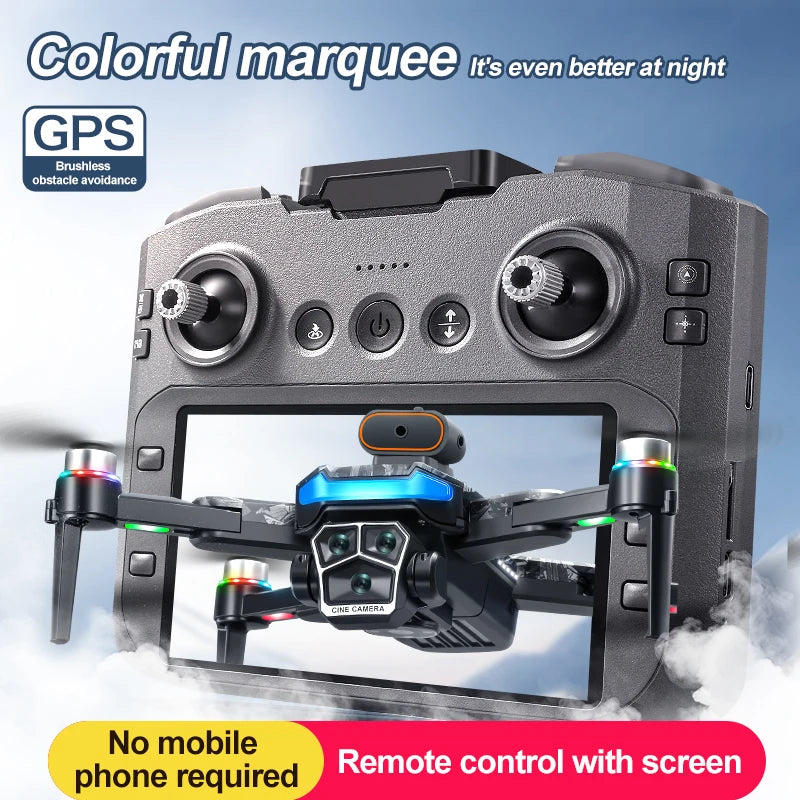 SkyTech A14 Pro Max Drone - Dual 8K HD Cameras With 5G WiFi GPS And Brushless Motors by Tech-Home Store