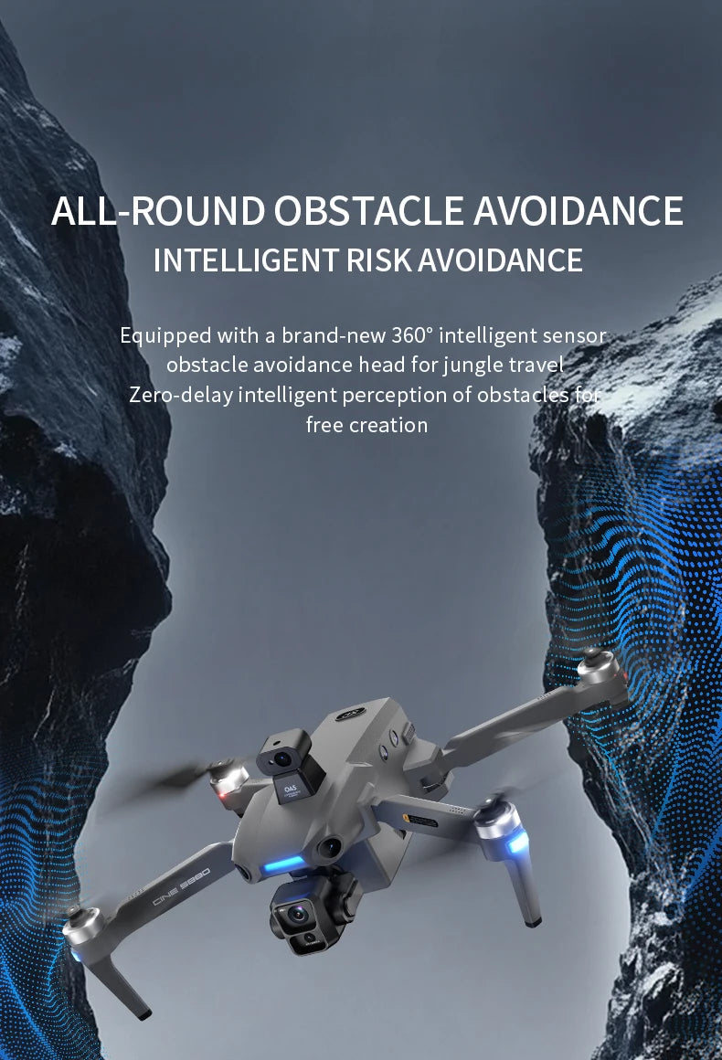 S880 Pro Max Professional GPS Drone - 8K Camera, 3 Axis Gimbal, 5G WiFi, Brushless by Tech-Home Store