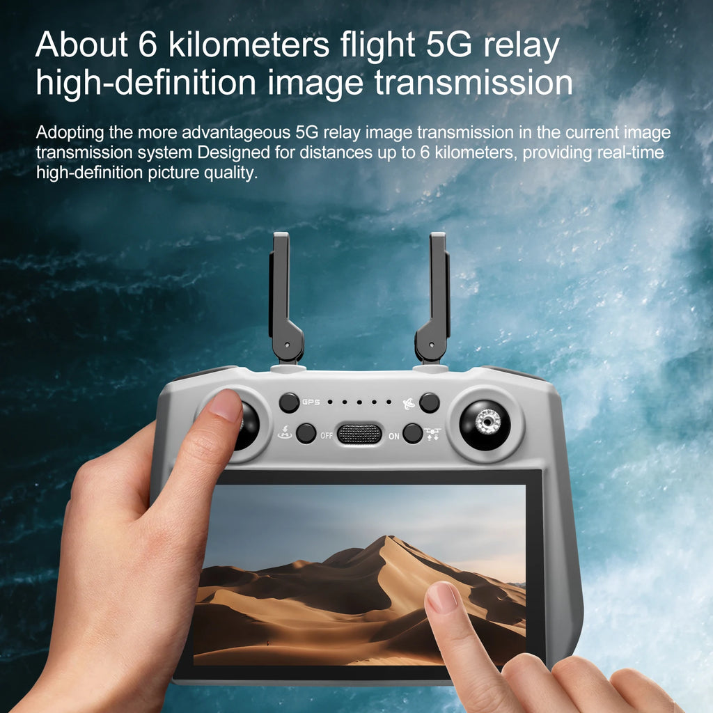 2025 NEW HOT S155 GPS Drone 8K Professional Dual HD Camera 5G FPV 360° Obstacle Avoidance Brushless Motor