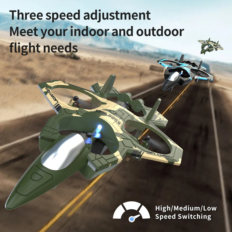 JCMO K500MAX Glider Flying Helicopter RC Hobby Jet Plane - 2.4GHz Stunt Ready With Easy Indoor Outdoor Setup by Tech-Home Store