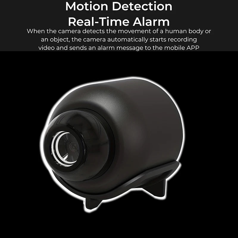 New X5 Mini Camera 1080P Clear Night Vision Lightweight Portable Premium Cams Motion Detection Wireless WiFi Surveillance Camera by Tech-Home Store