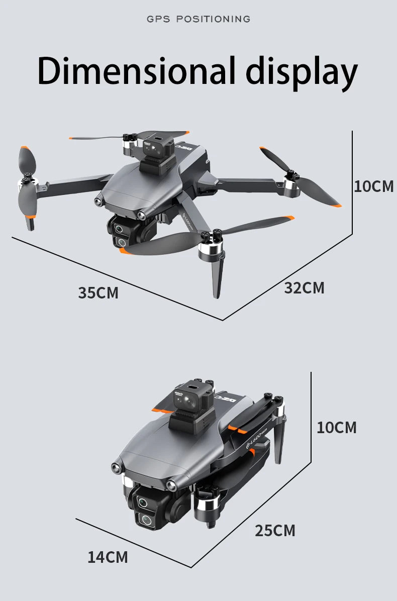 L600-1 MAX GPS Drone - Cinema-Grade 8K Recording With 360-Degree Laser Obstacle Avoidance And Long-Range Control by Tech-Home Store