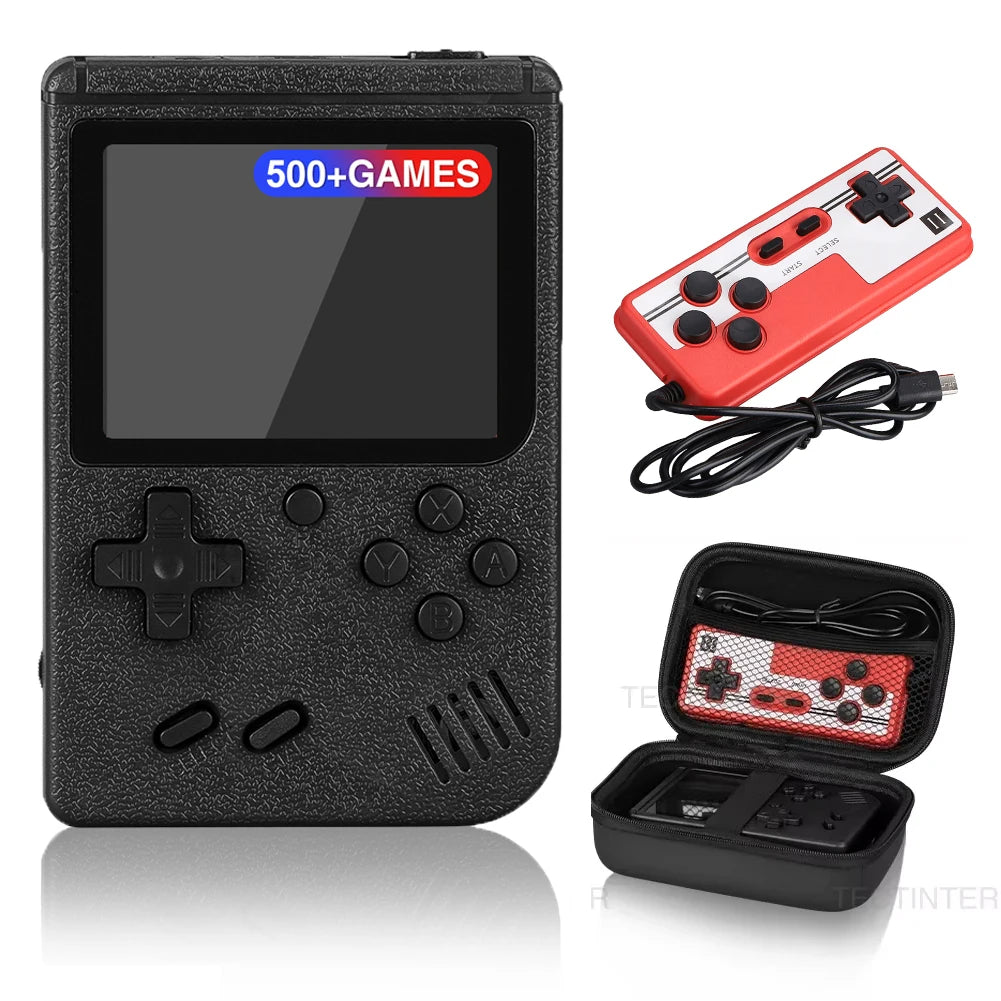 2.4Inch Retro Portable Mini Handheld Game Player 8 Bit Video Game Console Built-in 500 Games Gameboy For Kid Gift by Tech-Home Store