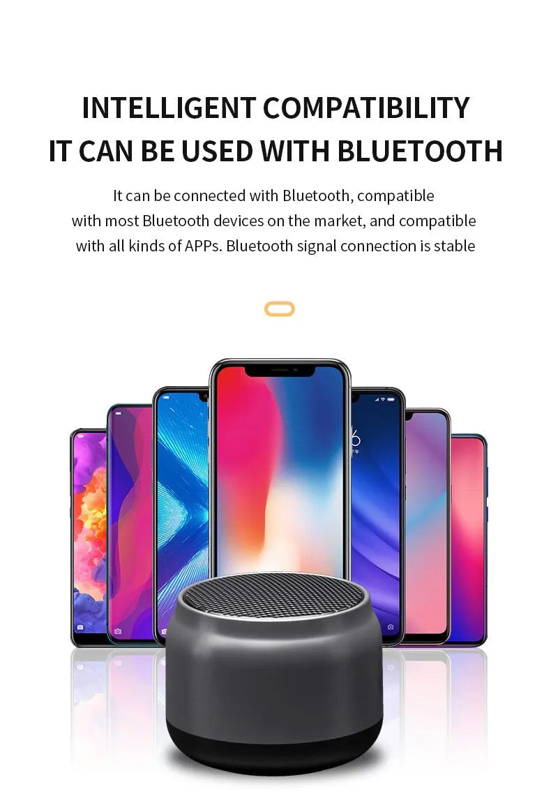 Wireless Speaker Bluetooth Portable Outdoor Sports Audio Stereo Support Mobile Phone Subwoofer MINI Portable Speaker by Tech-Home Store