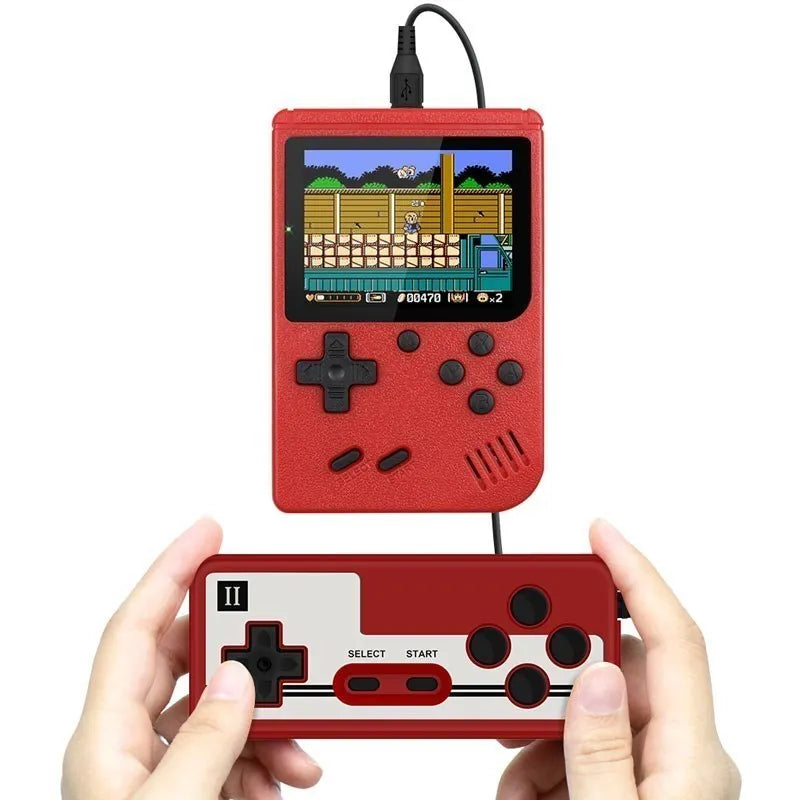 2.4Inch Retro Portable Mini Handheld Game Player 8 Bit Video Game Console Built-in 500 Games Gameboy For Kid Gift by Tech-Home Store