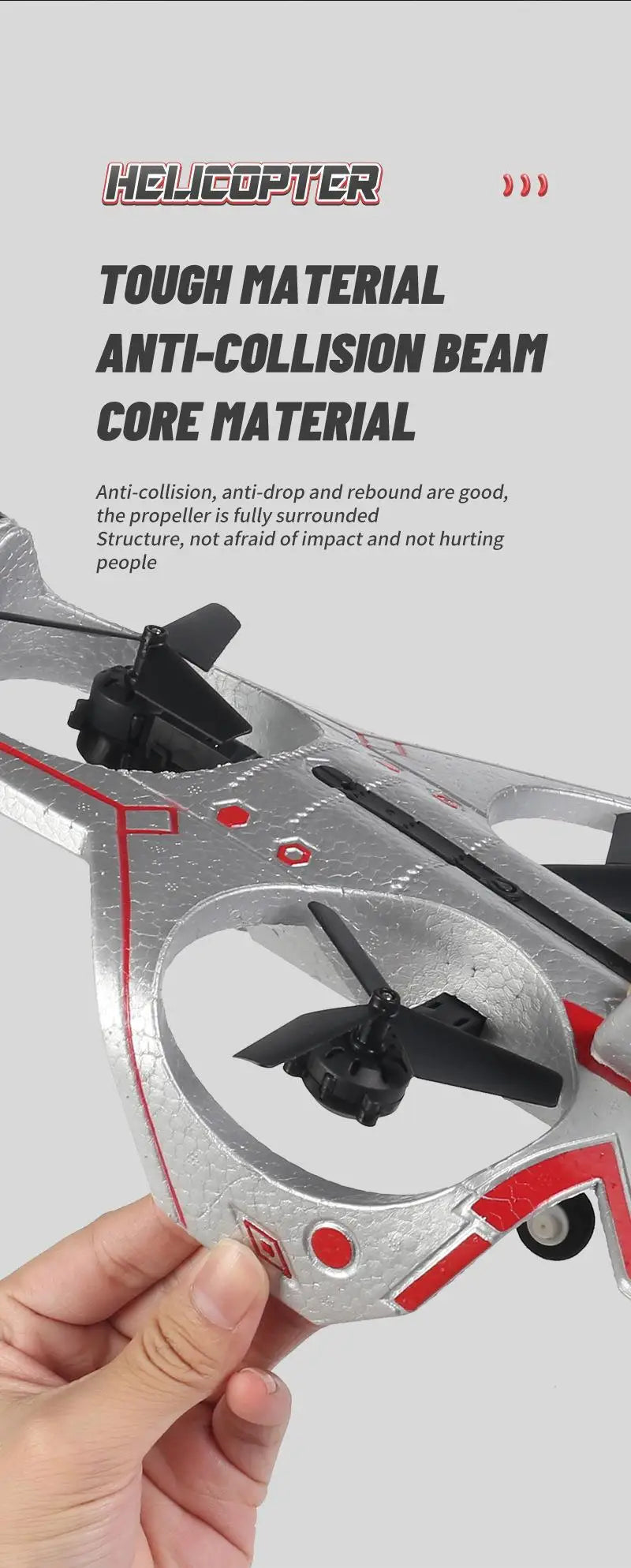 SkyTech AeroStunt Foam RC Plane - Beginner-Friendly 5-Channel Control For Easy Outdoor Flights by Tech-Home Store