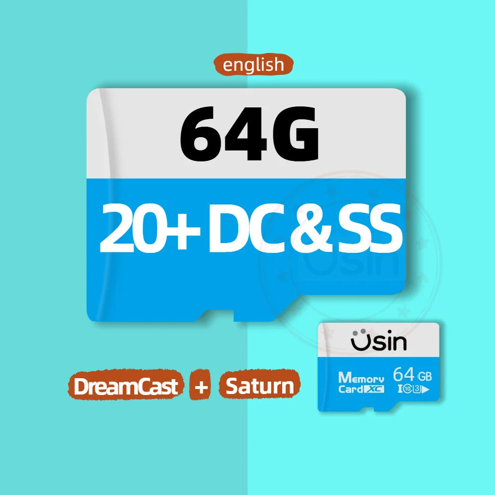 Game SD Card For Anbernic RG476H, RGSLIDE, RGCUBE, RG556, RG406H, RG406V, RG405V, RG405M, RG505
