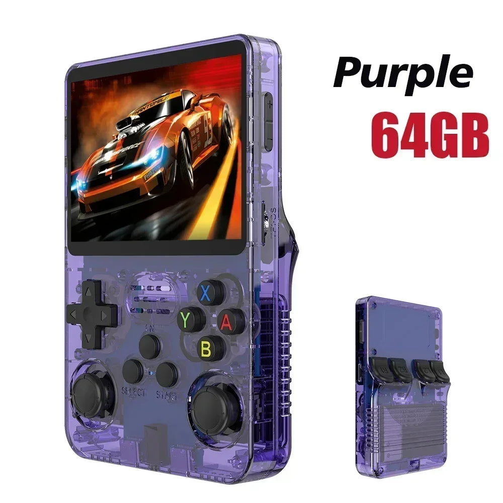 BOYHOM 256G Open Source R36S Retro Game Console - 3.5" IPS Portable Linux ARKOS Handheld | Best Gaming Gift (64G/128G Options) by Tech-Home Store