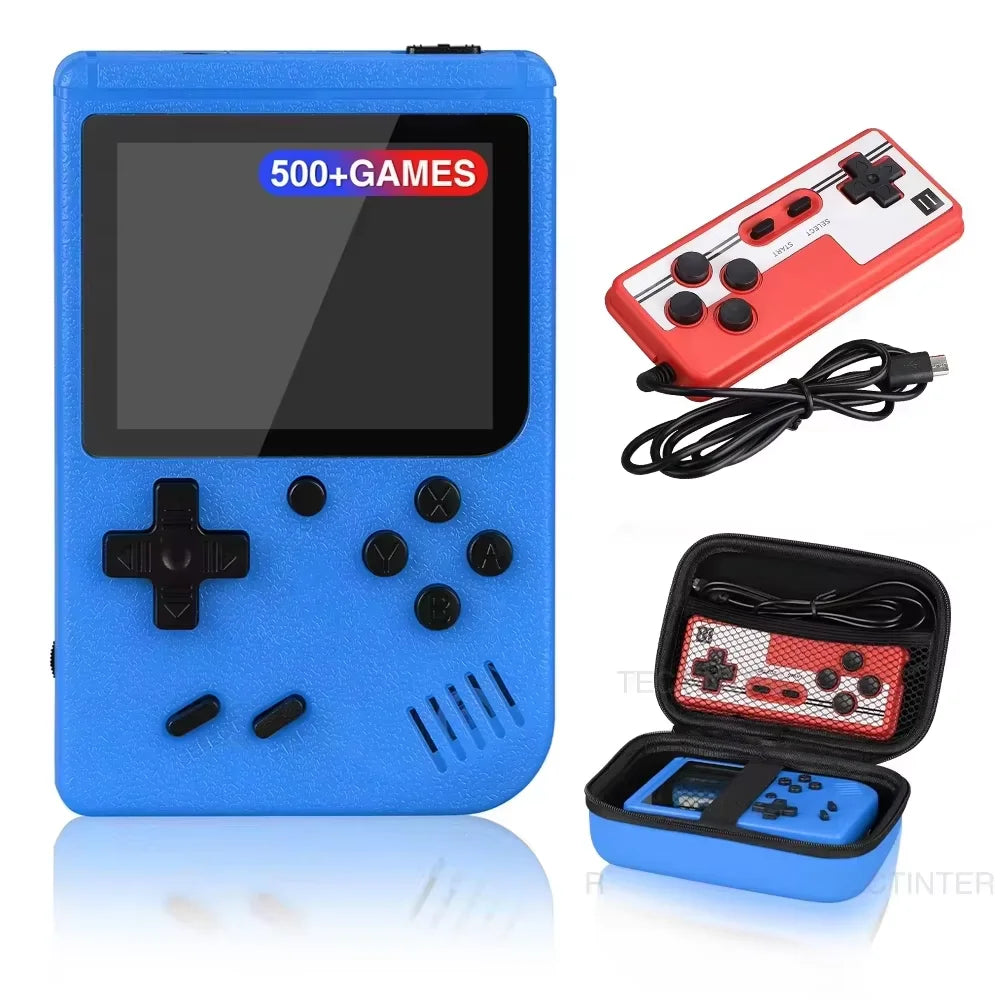 2.4Inch Retro Portable Mini Handheld Game Player 8 Bit Video Game Console Built-in 500 Games Gameboy For Kid Gift by Tech-Home Store