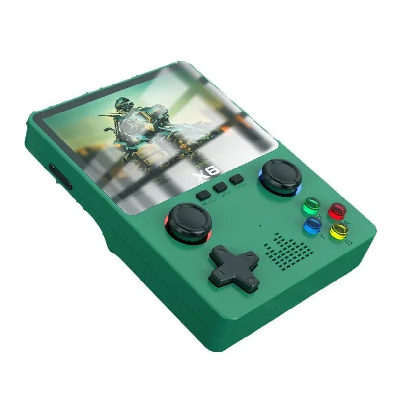 Original X6 3.5Inch IPS Screen Handheld Game Player Dual Joystick 11 Simulators GBA Video Game Console for Kids Gifts by Tech-Home Store