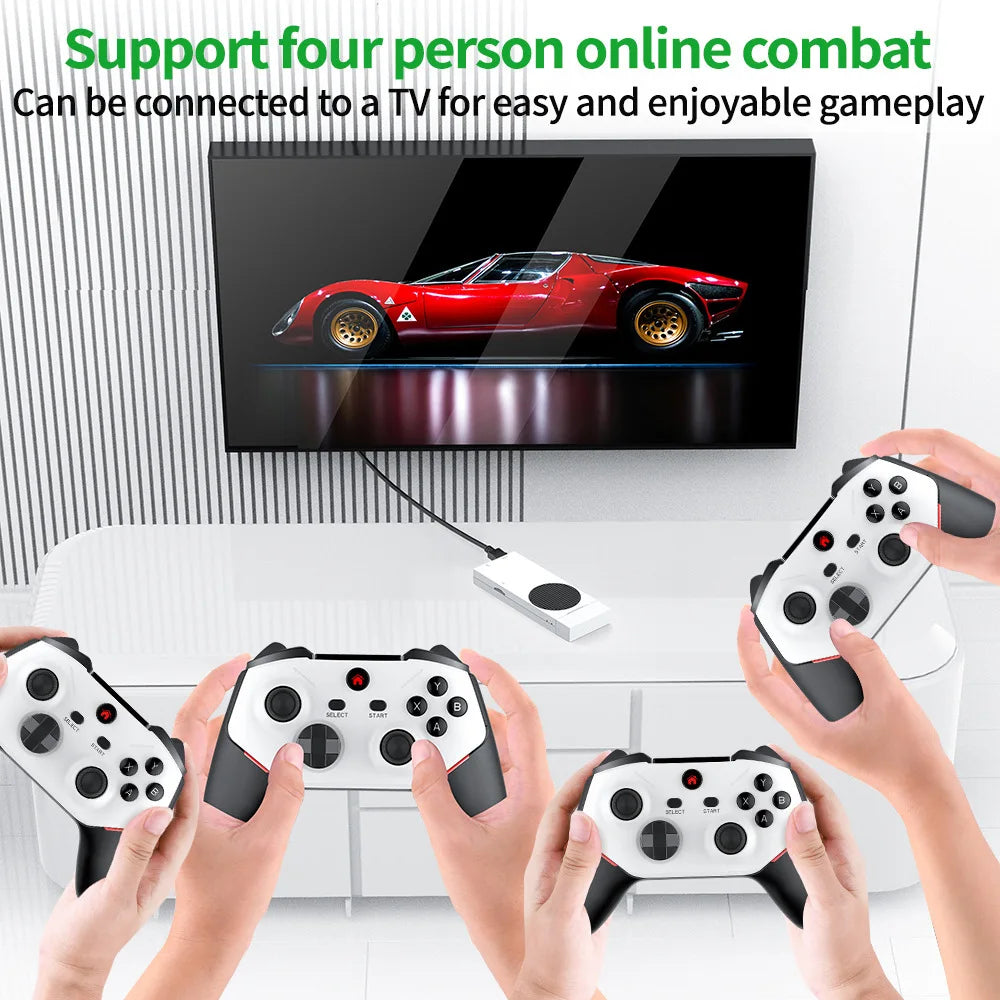 M88 Retro Game Console Stick,20000+ Video Games,40+ Emulators,4-Player Online Battles,4K Dual 3D Rocker Plug and Play Emulator by Tech-Home Store