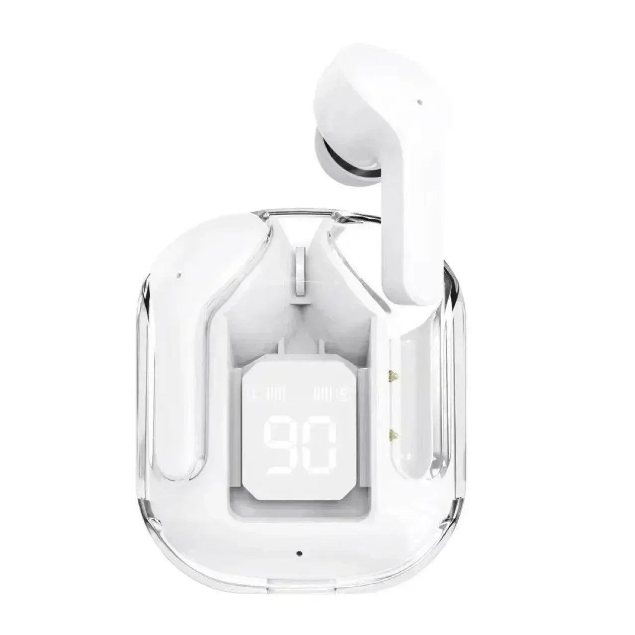 Original T2 Wireless Bluetooth Earphone Transparent HIFI Headphones LED Power Digital Display Stereo Sound Earphones for Xiaomi by Tech-Home Store