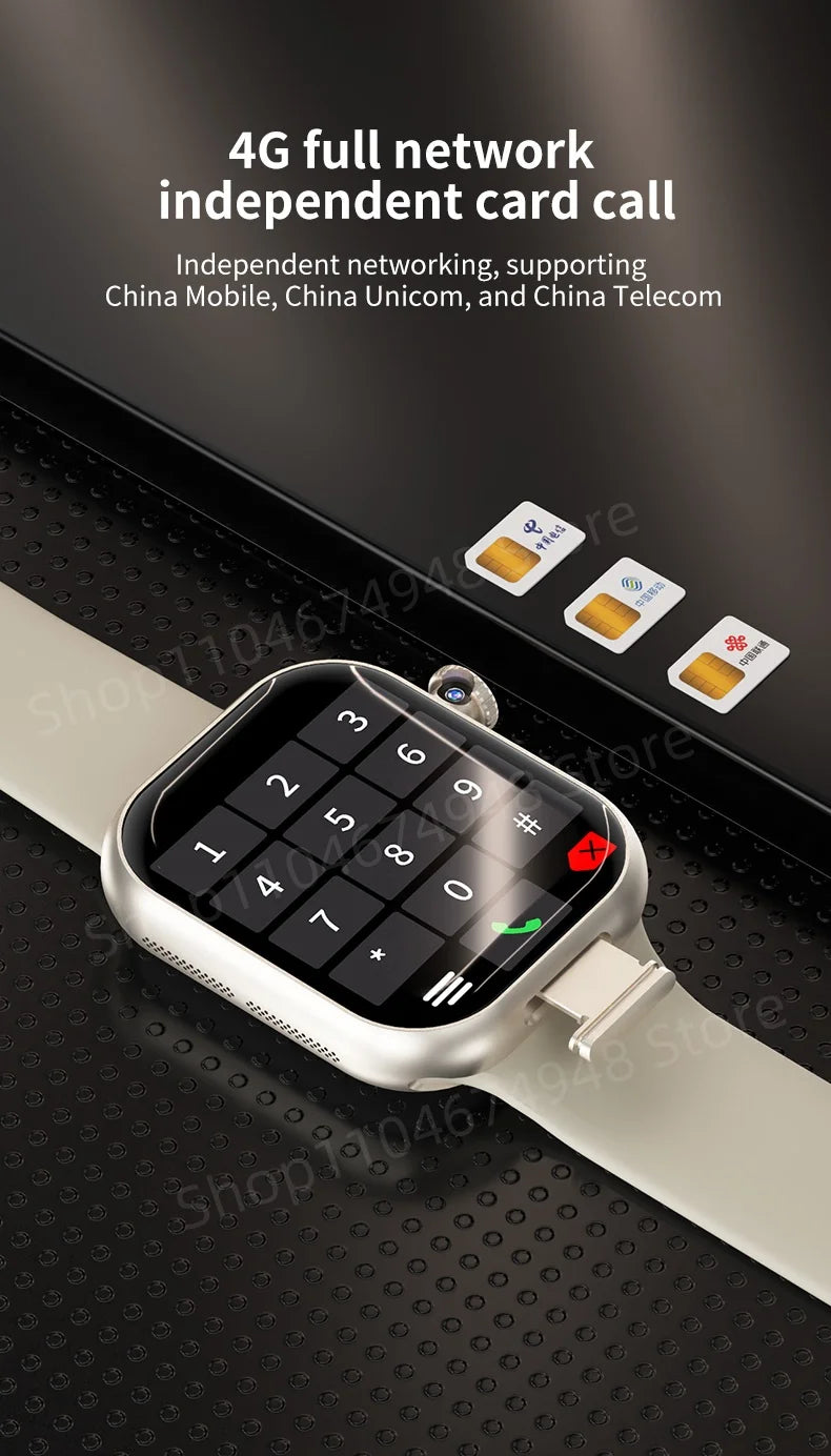 VP VP29 Smartwatch - 4G LTE Android With 2.29 Inch AMOLED Display And 8MP HD Camera by Tech-Home Store