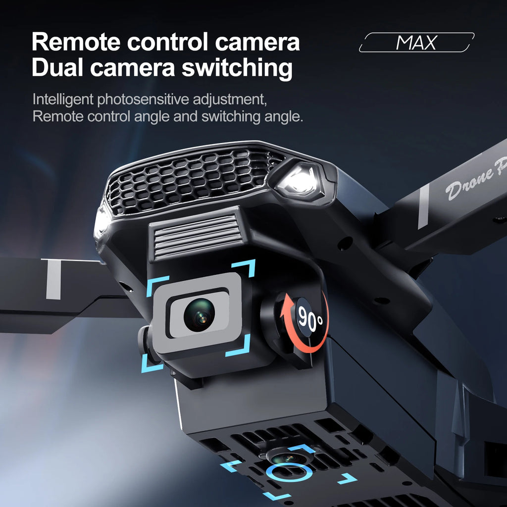 AeroNova E88 E99 Dual Camera Drone With Screen - Dual 4K Cameras With 50x Optical Zoom For Beginners by Tech-Home Store