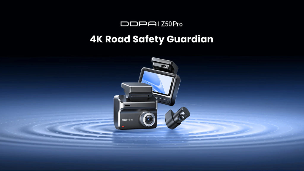DDPAI Dash Cam Z50 Pro - 4K UHD Dual-Channel With 3-Inch IPS Display And GPS ADAS Wi-Fi by Tech-Home Store