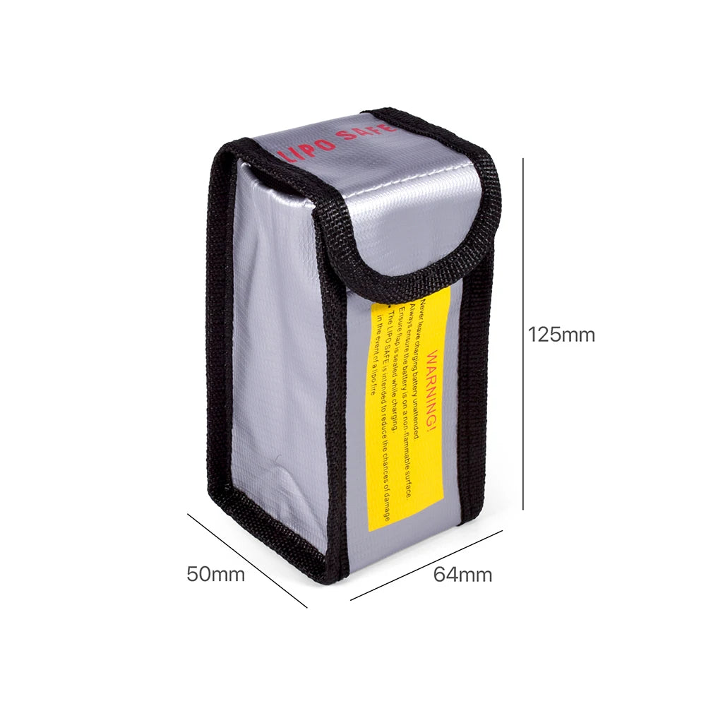 Lipo Guard Safety Bag - Explosion-Proof Fireproof LiPo Battery Storage and Charging Pouch for RC Drones by Tech-Home Store