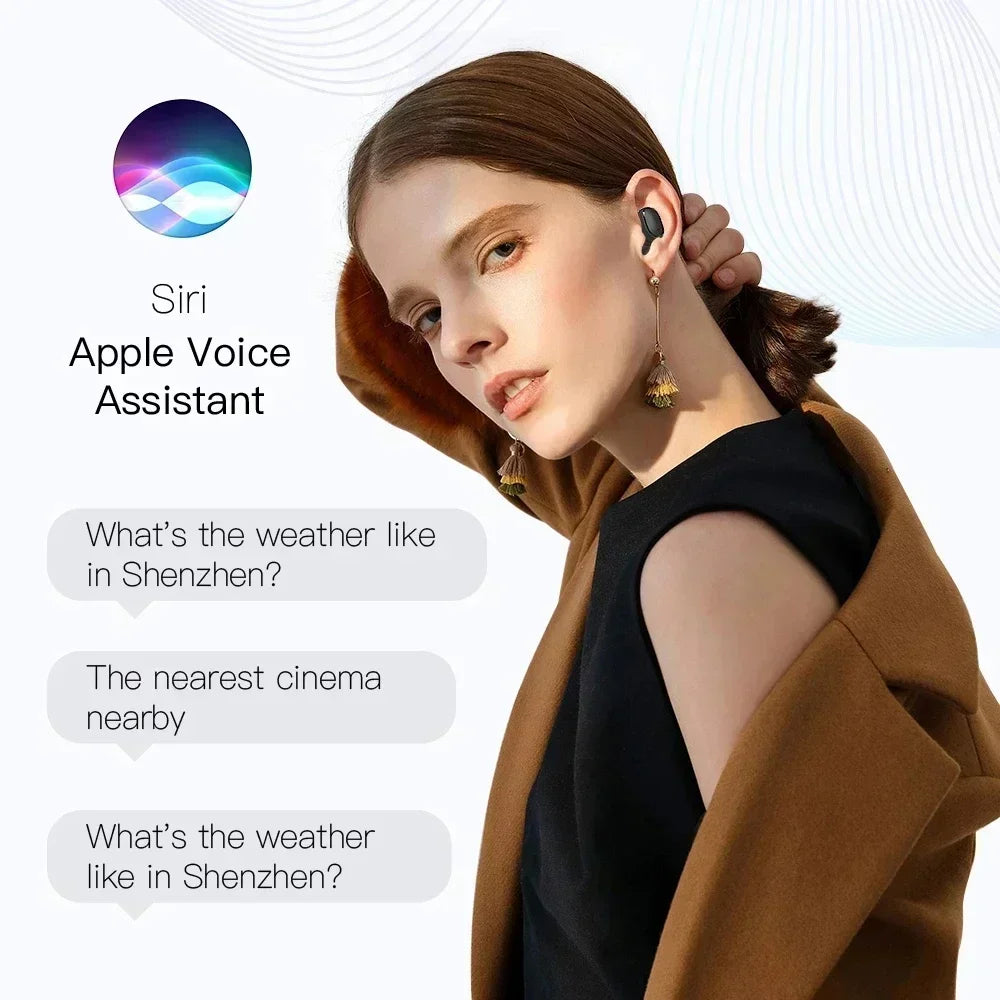 E6S Wireless Bluetooth Earphones TWS Bluetooth Headset Wireless Earbuds Noise Cancelling Earphones with Microphone Headphones by Tech-Home Store