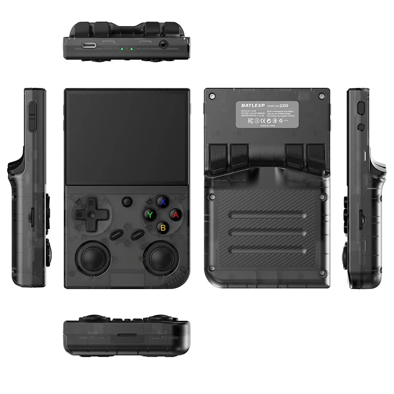 G350 Handheld Game Console 3.5'' IPS Screen Linux System Dual Joystick Vibration Motor Retro Portable Video Console Gift by Tech-Home Store