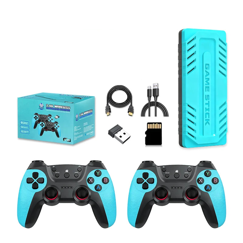 U36 Wireless Game Stick Retro Console S905 128G 50K Games 40 Emulators 4K HDMI by Tech-Home Store