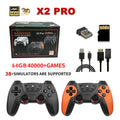 X2Pro TV Game Stick 4K HD Video Handle Game Console 40K/50K Games 64g/128g for PSP Retro Arcade Games PK M15 Pro for Home Gaming by Tech-Home Store