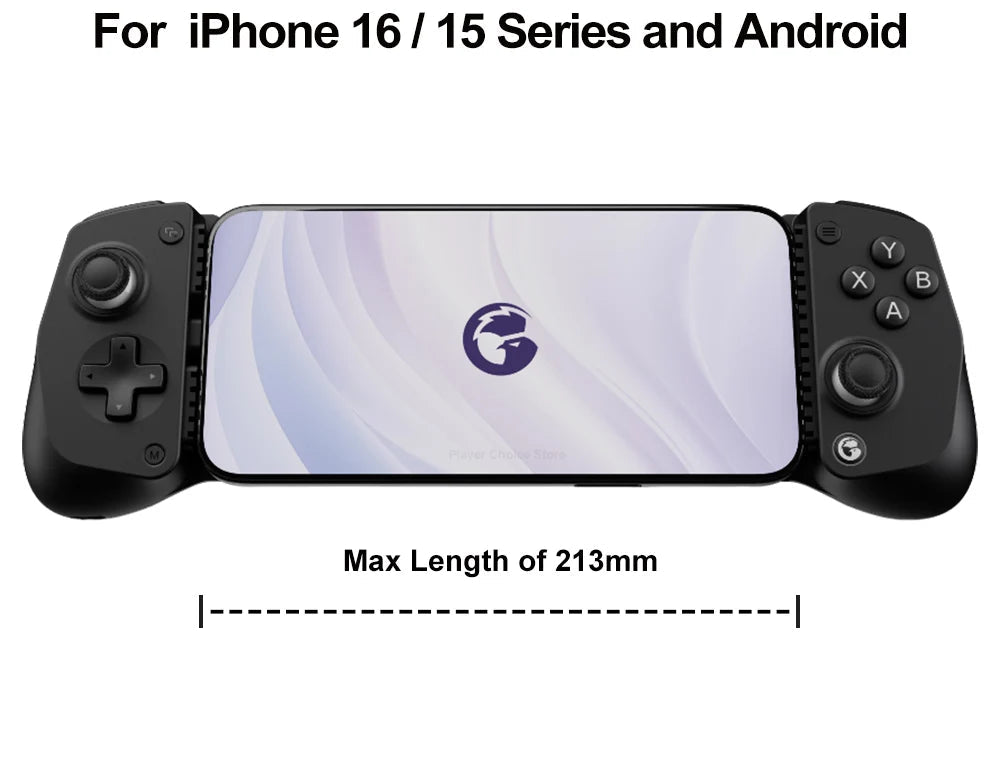 GameSir X5 Lite Mobile Phone Gamepads for iPhone 16 15 Series iPad Mini Android Tablet Controller Hall Effect Joysticks Design by Tech-Home Store