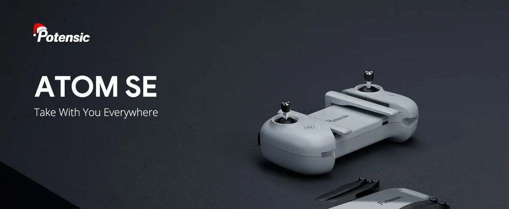 Potensic Drones Under 249g GPS Auto Return Single Axis Gimbal EIS Professional Drone Max 4-KM Waypoint Flight Follow Me-ATOM SE by Tech-Home Store