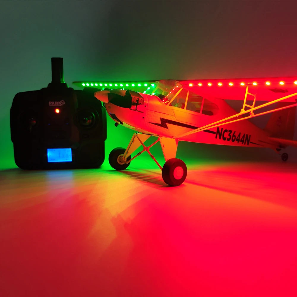 Hot Sale RC Plane RTF 2.4G Brushless Motor 3D/6G Remote Control Airplane Wltoys A160 Upgraded J3-CUB Ready To Fly by Tech-Home Store