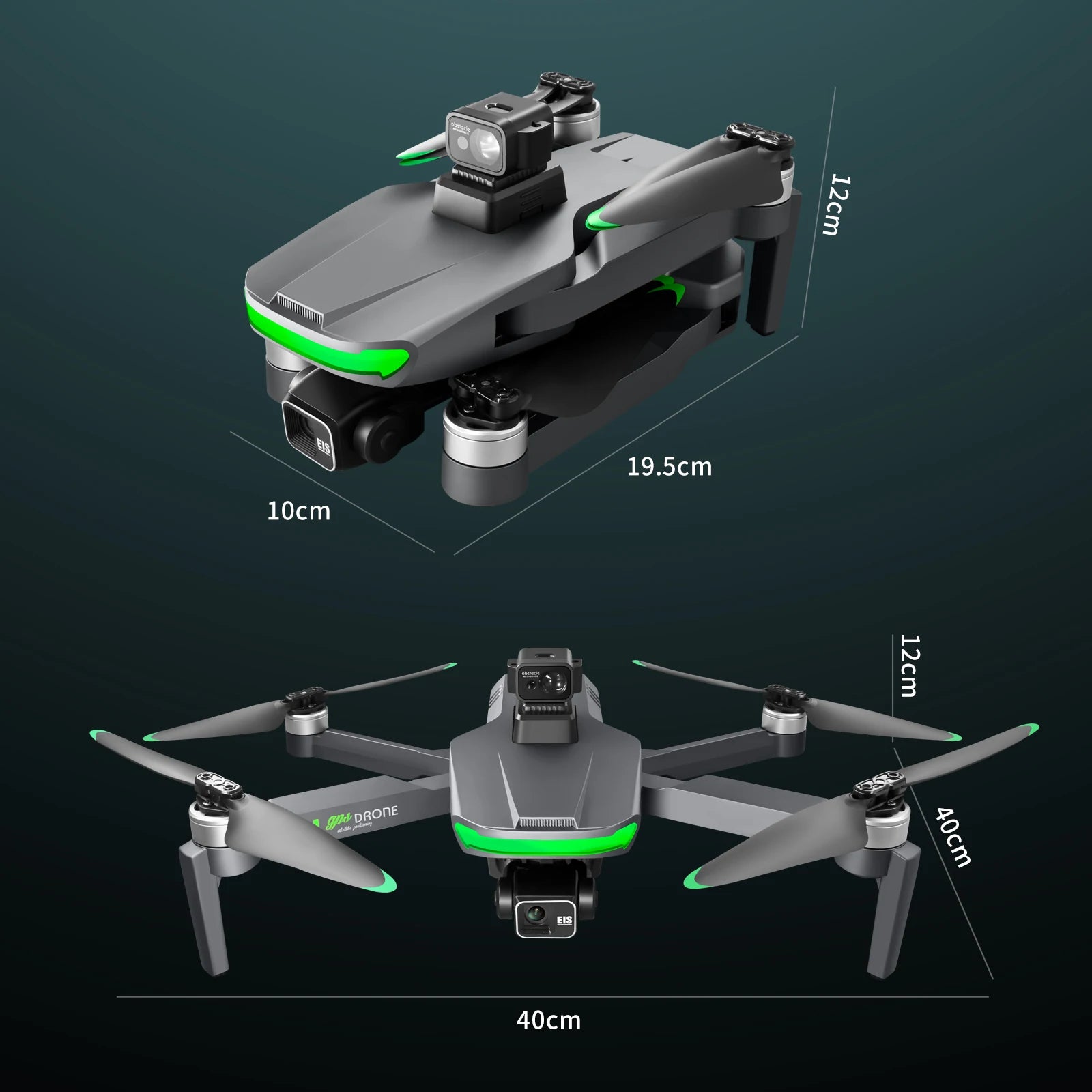 2025 NEW HOT S155 GPS Drone 8K Professional Dual HD Camera 5G FPV 360° Obstacle Avoidance Brushless Motor