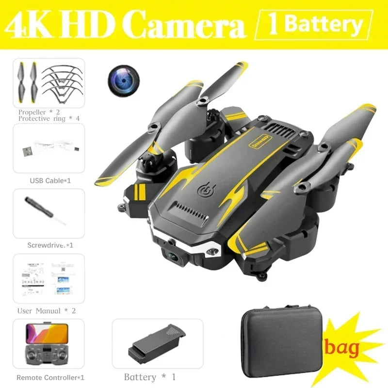 NovaTech G6 Drone - Dual Camera 5G Live Streaming Foldable GPS Quad With Obstacle Avoidance by Tech-Home Store