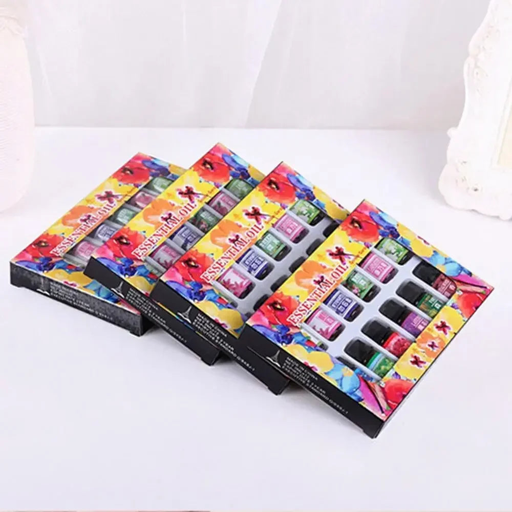 12PCS 3ML Air Freshener Natural Plant Aromatherapy Essential Oil