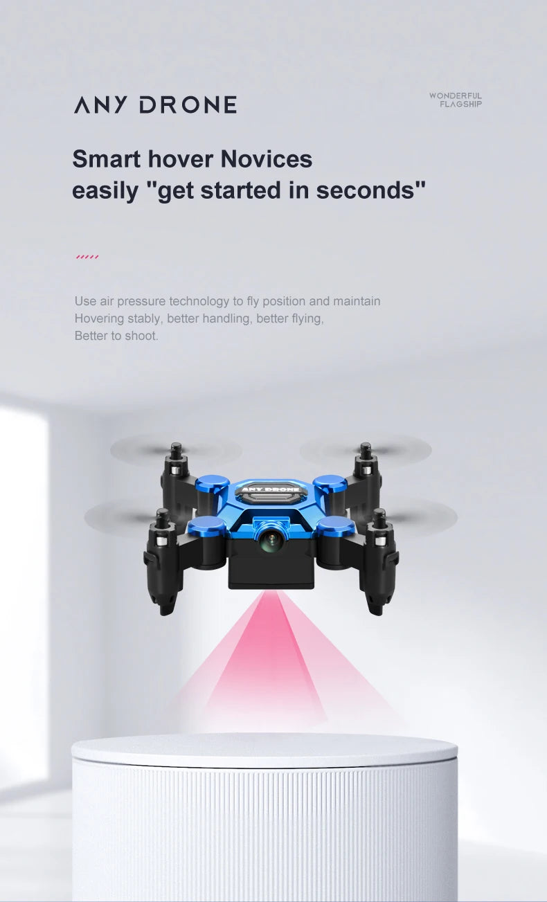 K04 Mini Folding Storage Aircraft Mini Drone 4K - Ultra Lightweight Portable Aerial Camera For Travel by Tech-Home Store