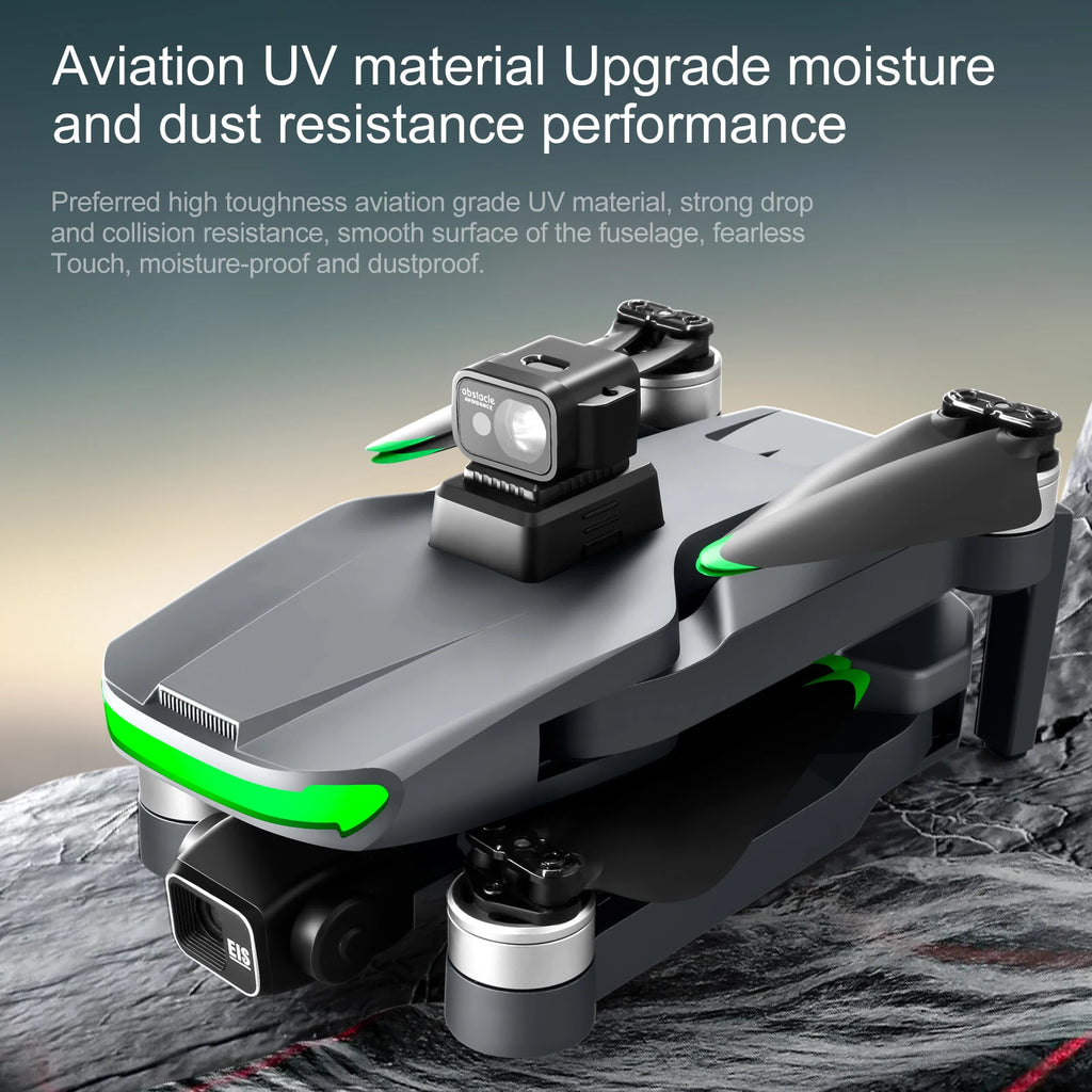 2025 NEW HOT S155 GPS Drone 8K Professional Dual HD Camera 5G FPV 360° Obstacle Avoidance Brushless Motor