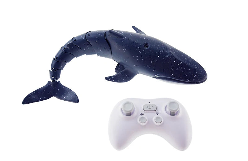 Smart Rc Shark whale Spray Water Toy Remote Controlled Boat ship Submarine Robots Fish Electric Toys for Kids Boys baby Children by Tech-Home Store