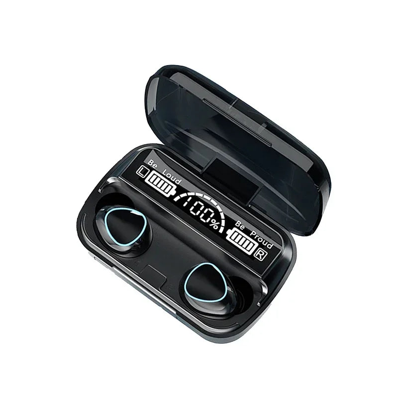 M10 TWS Wireless Bluetooth 5 3 Earbuds 3500mAh Charging Box 9D Stereo Sports Waterproof Earphones with Microphone Daily Use by Tech-Home Store