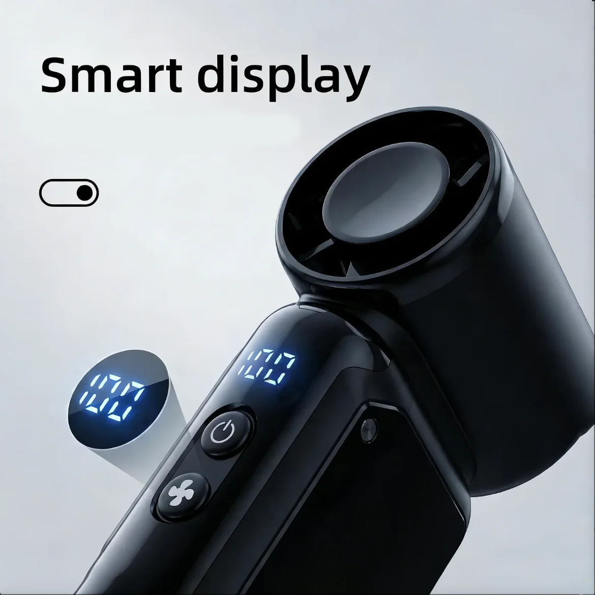 Portable silent mini bladeless electric fan, suitable for outdoor, travel, and office use, travel accessories by Tech-Home Store