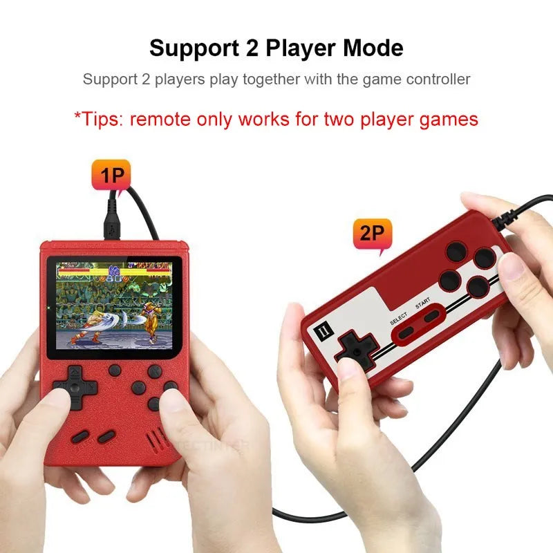2.4Inch Retro Portable Mini Handheld Game Player 8 Bit Video Game Console Built-in 500 Games Gameboy For Kid Gift by Tech-Home Store