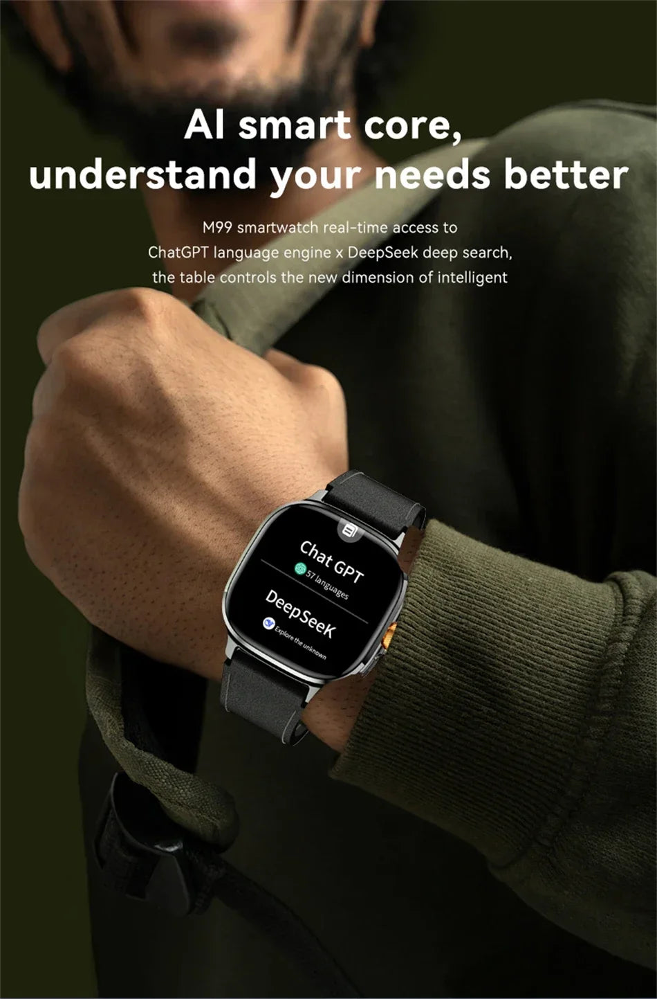 5G/4G Full Network Smart Watch 720*720 AMOLED Screen Video Call 16GB+256GB RAM 2100 MAH Battery Google Play WIFI GPS Smartwatch by Tech-Home Store