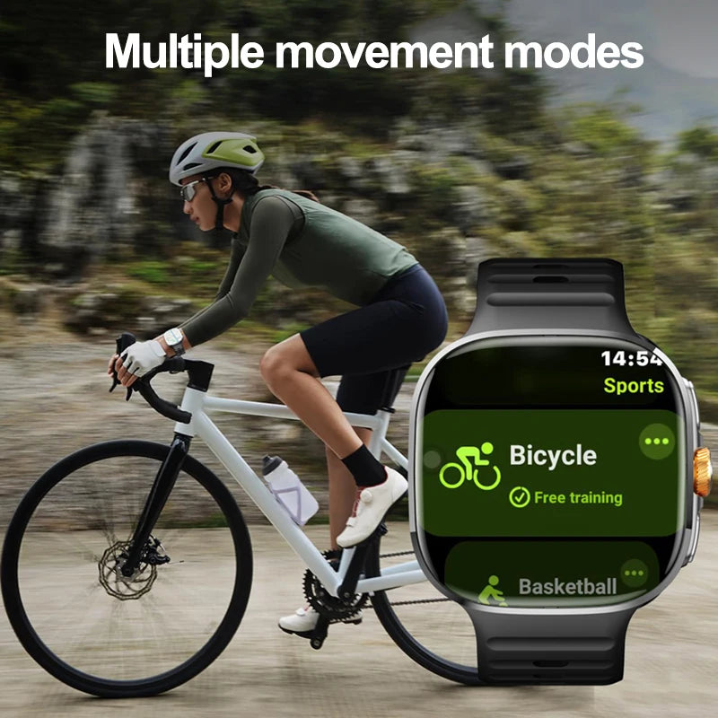 5G/4G Full Network Smart Watch 720*720 AMOLED Screen Video Call 16GB+256GB RAM 2100 MAH Battery Google Play WIFI GPS Smartwatch by Tech-Home Store