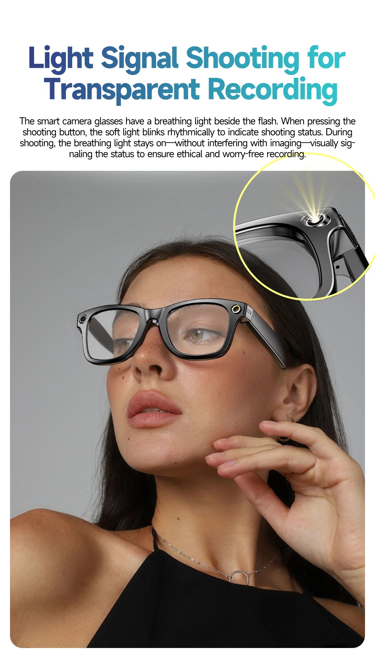 New 800W Camera AI Glasses Men Color-Changing Smart Translation Glasses Photo Video Recording Waterproof Call Smart Sunglasses by Tech-Home Store