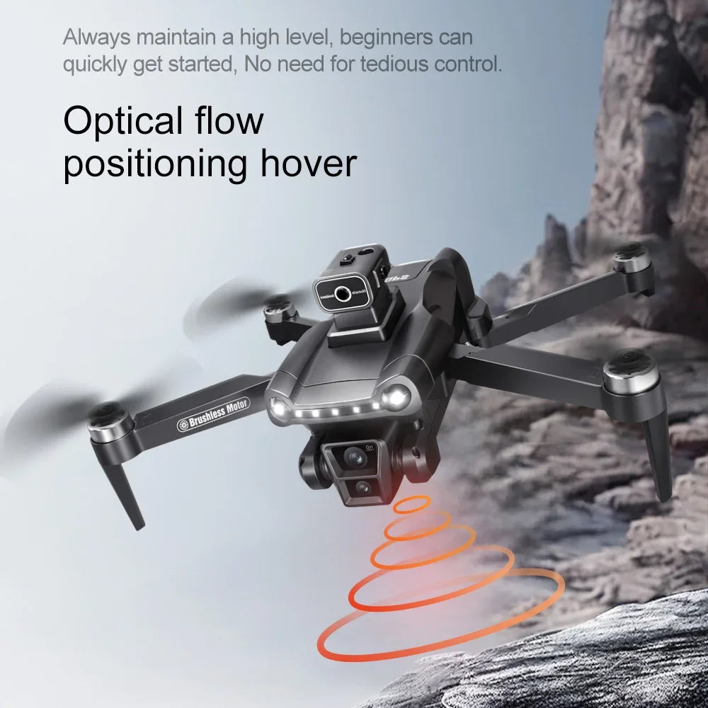 Lenovo V198 MAX GPS Drone 8K Profesional 4K HD Camera Brushless Laser Obstacle Avoidance Foldable Quadcopter Aerial Optical by Tech-Home Store