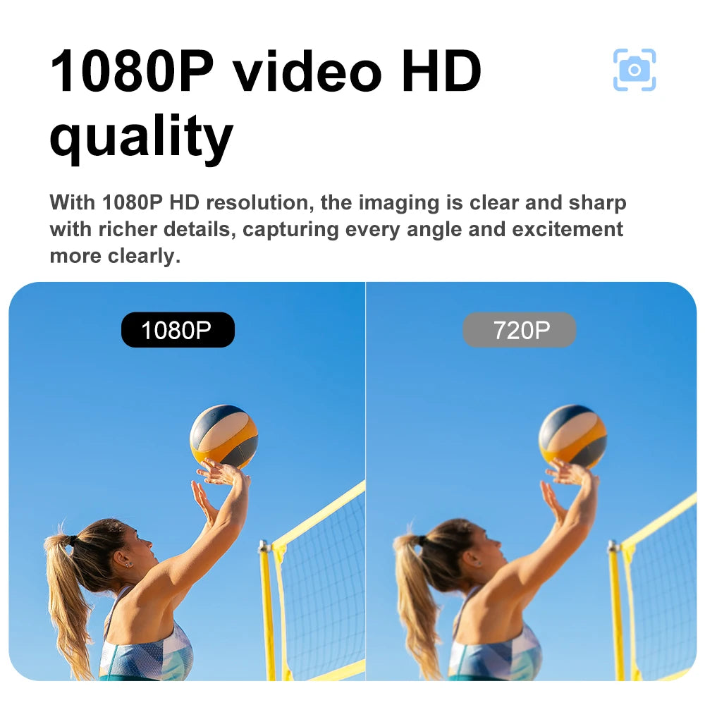 Ourlife A800 Mini Camera 1080P WiFi Smart Home Security Camera Monitor Camcorders Video Surveillance Camera With Motion Tracking by Tech-Home Store