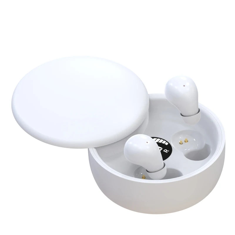 Wireless Bluetooth sleeping Headphones Noise canceling earbuds Hidden Headset Mini Invisible Earphones With Mic Sport Waterproof by Tech-Home Store